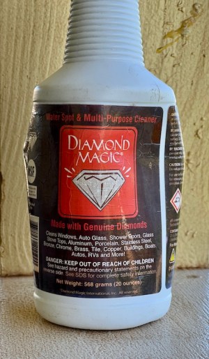 The best dive mask defog is called Diamond Magic.